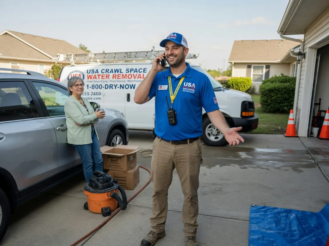 Crawl Space Water Removal Nolanville, TX FAQs